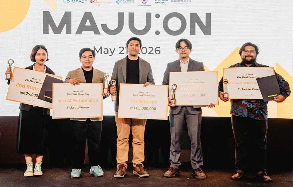 2025-26 MAJU:ON 수상팀 기념사진