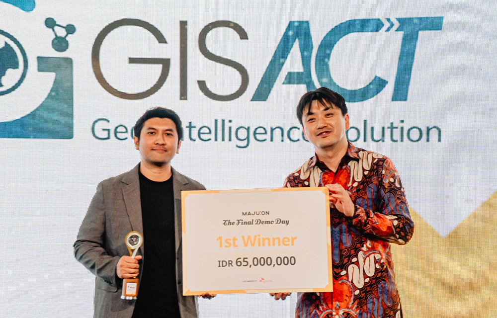 2025-26 MAJU:ON GISACT 팀 수상 현장
